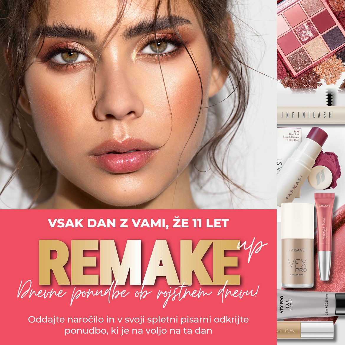 SLO kalendar make up NASLOVNA